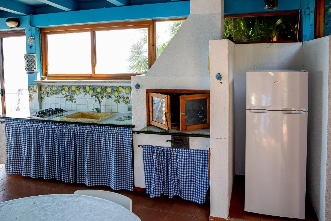 Villa Con Piscina Vista Mare Santo Stefano  Bagian luar foto