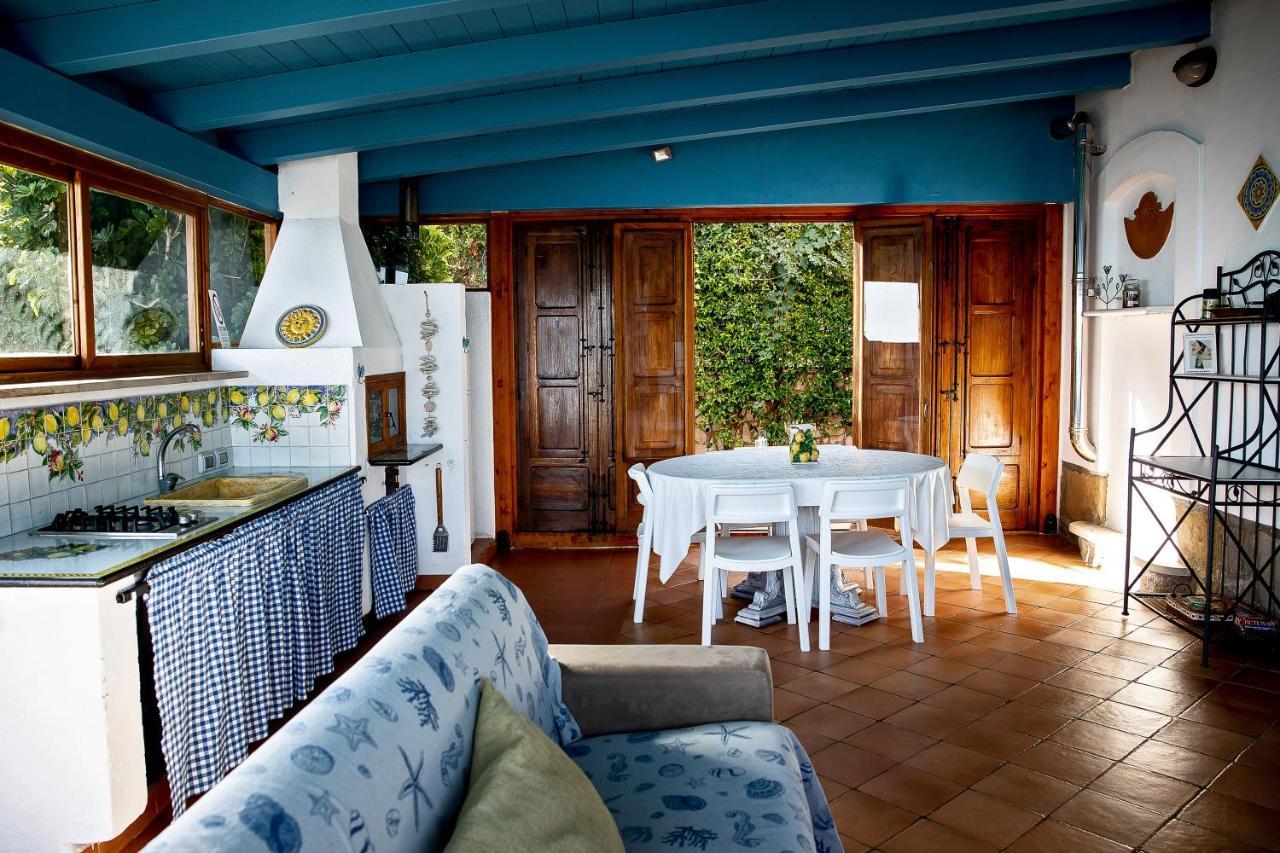 Villa Con Piscina Vista Mare Santo Stefano  Bagian luar foto